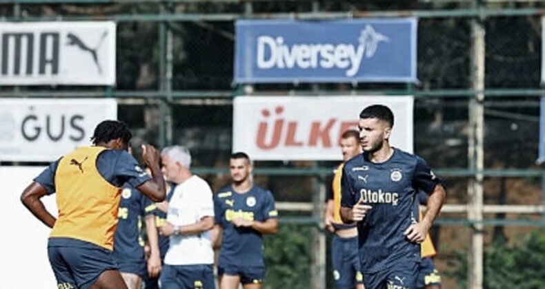 Fenerbahçe’de Oğuz Aydın ilk antrenmanına çıktı